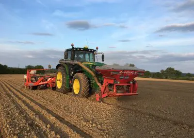 Semis de céréales